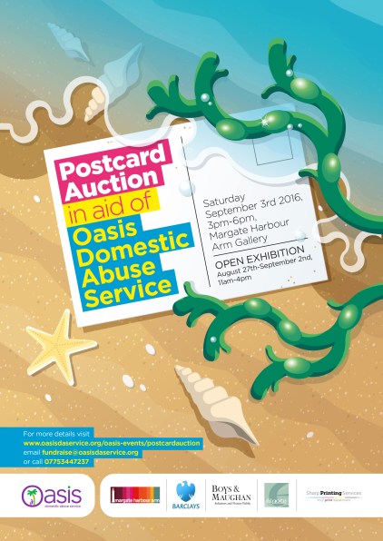 OASIS Postcard Auction 2016 A4